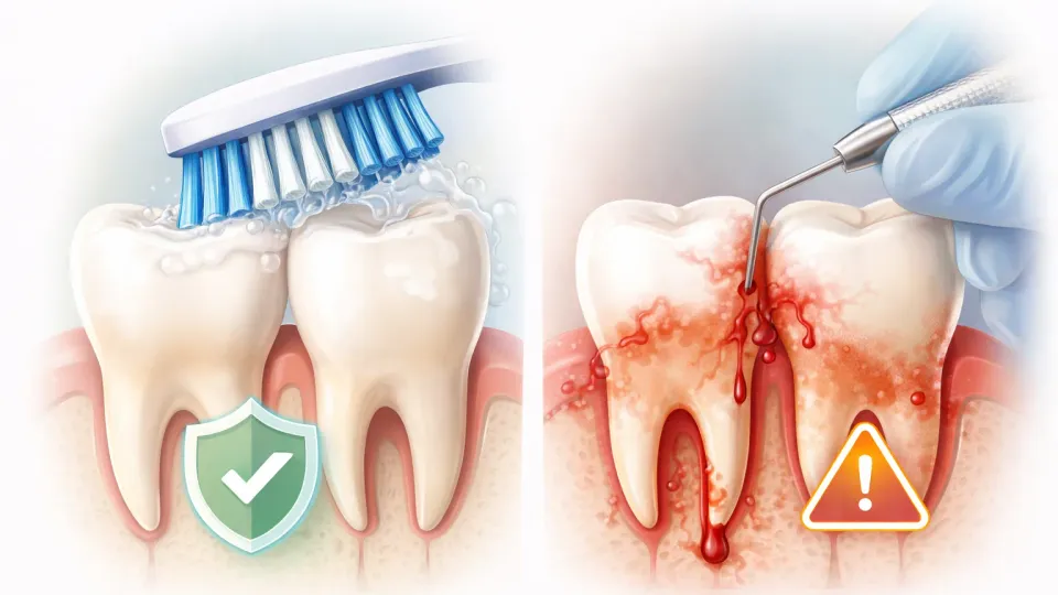 Кровоточивость дёсен: когда это норма, а когда нужен врач