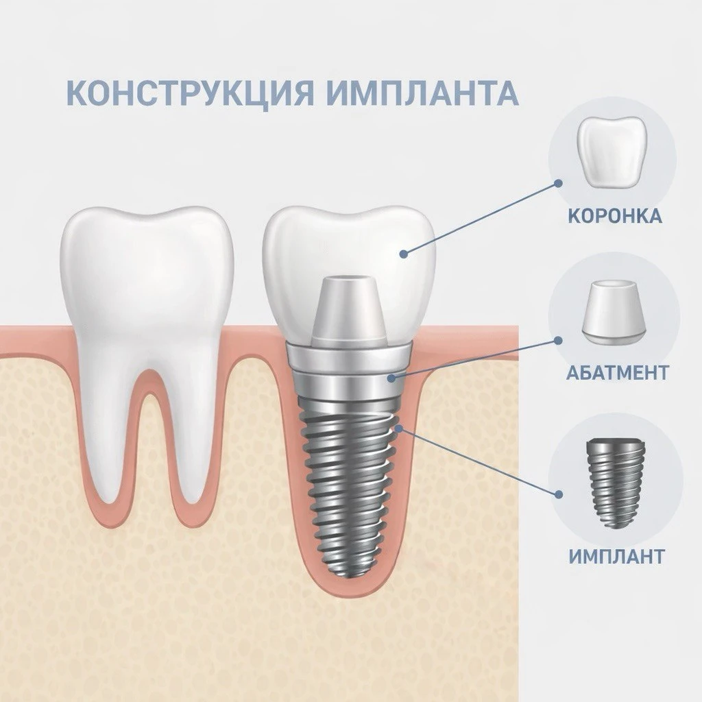 Конструкция импланта
